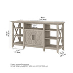 Key West Tall TV Stand with Storage by Bush Furniture