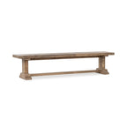 Dita Reclaimed Pine Wood Bench by Kosas Home