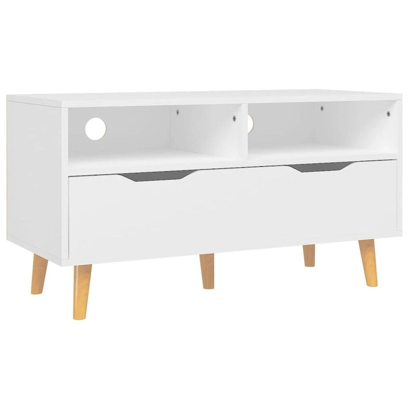 vidaXL TV Stand TV Console Sideboard TV Unit Home Media Unit Engineered Wood - 35.4  x 15.7  x 19.1