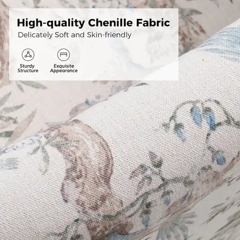 Erkenbald Modern Slipcovered Swivel Chair with Removable Cushion Set of 2 by HULALA HOME