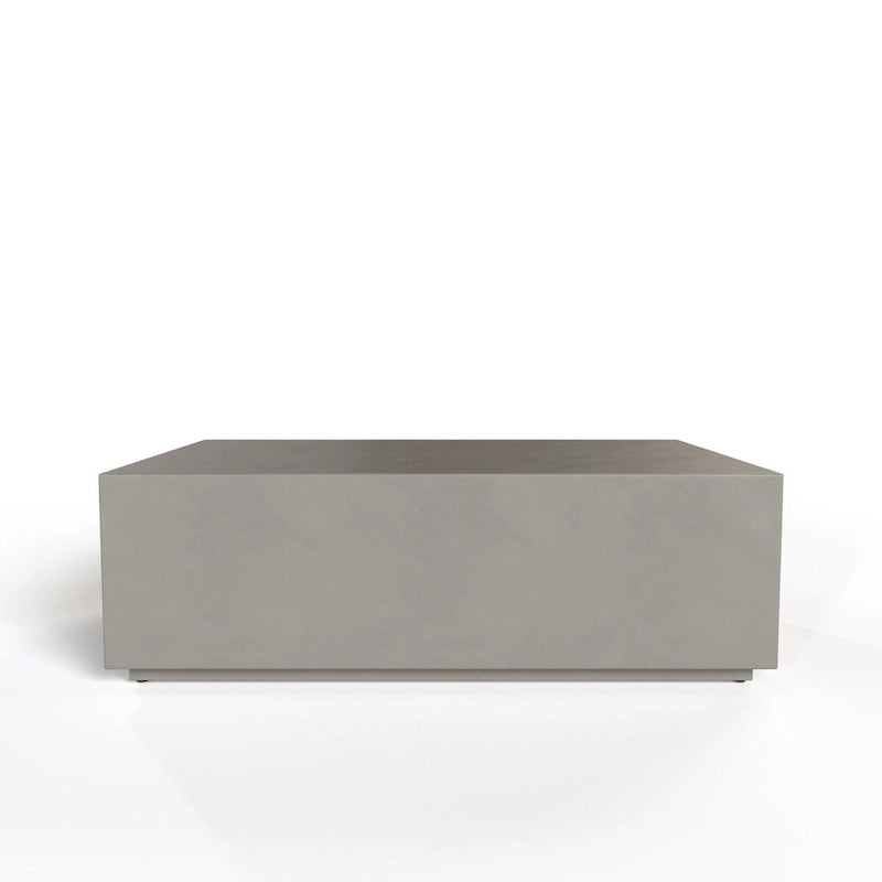 Modrest Fresno Modern Grey Concrete Coffee Table